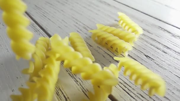 Pasta caduta, Slow Motion — Video Stock