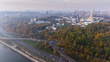 Kiev, Ukrayna 19 Ekim 2017: Uçuş Kiev, Ukrayna setin içinde