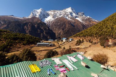 Namche çarşı, Himalaya, Nepal