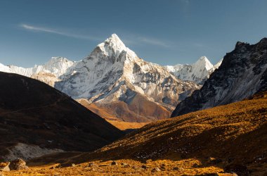 Ama Dablam Everest bölgesi, Himalaya, Nepal