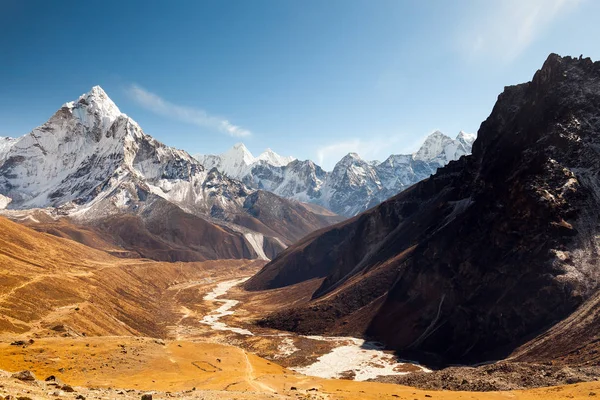 Dablam, 珠穆朗玛峰地区, 喜马拉雅, 尼泊尔 — 图库照片