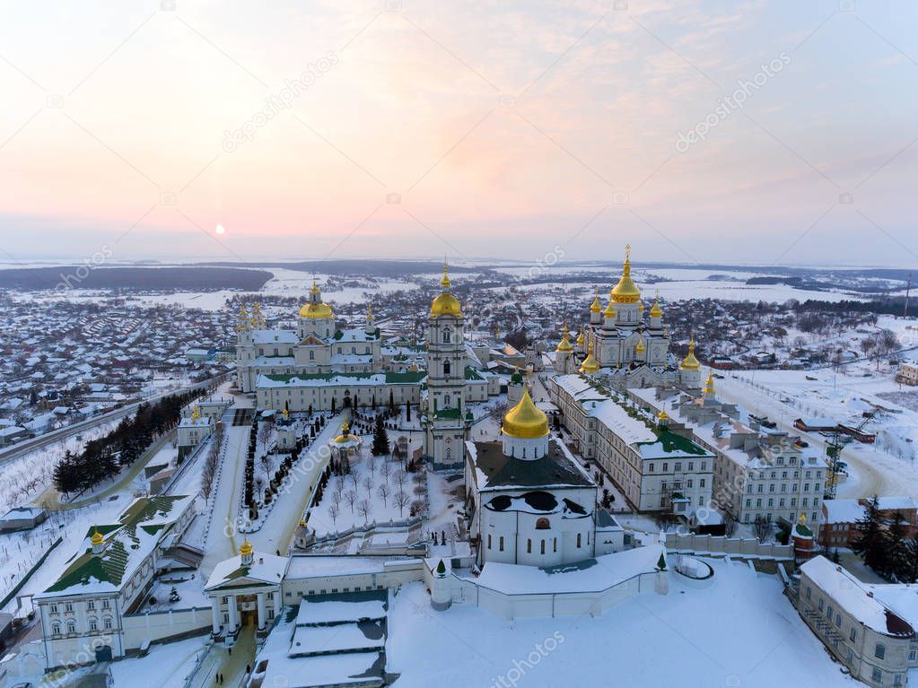 The church of Lavra in Pochaev, Ukraine