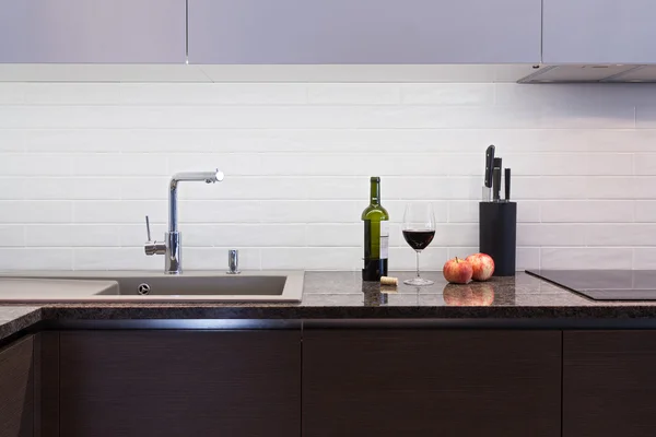 Moderne keuken stilleven — Stockfoto