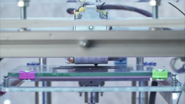 3D-printer afdrukken — Stockvideo