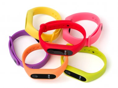 Renkli fitness grup kümesi