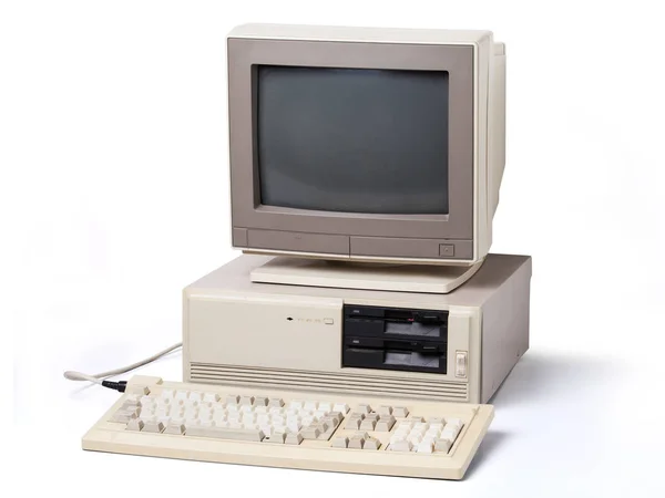 Oude personal computer — Stockfoto