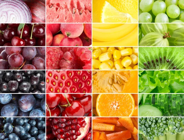 Fruits and vegetables — Stock Photo, Image