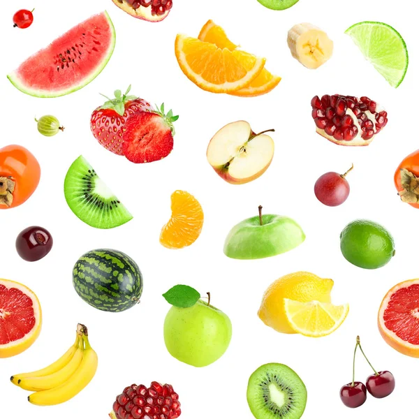 Fruits seamless pattern — Stock Photo, Image