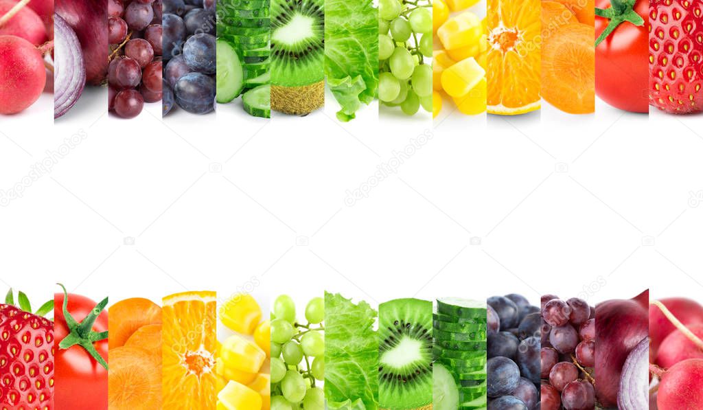 Color fruits and vegetables