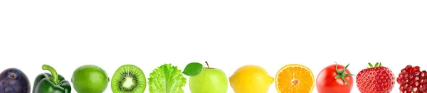 Barvy ovoce a zeleniny — Stock fotografie