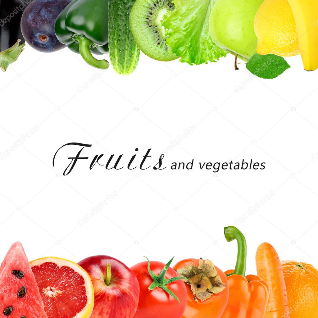 Color fruits and vegetables