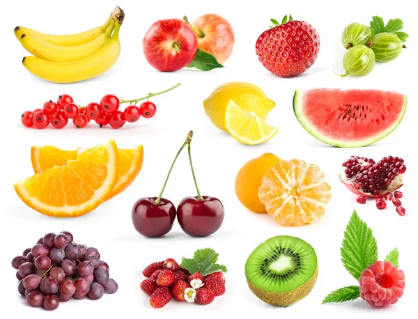 Collection of ripe fruits — Stock Photo, Image