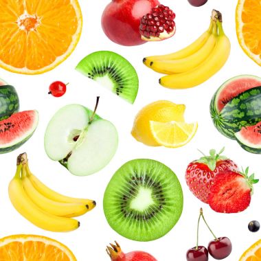 Meyveler pürüzsüz desen