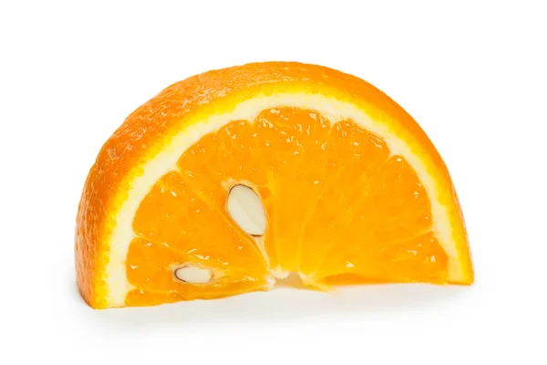 Macro fatia de laranja — Fotografia de Stock