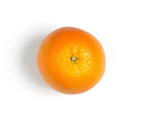 Laranja sobre fundo branco — Fotografia de Stock