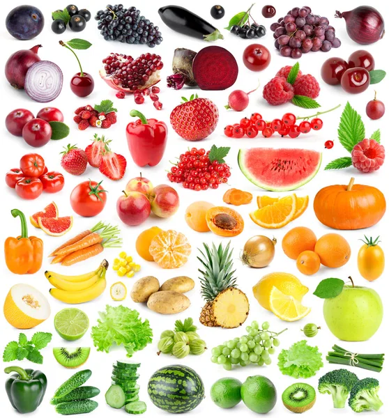 Raccolta di frutta e verdura — Foto Stock