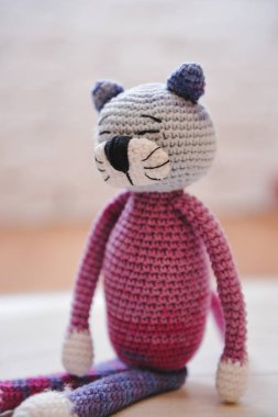 Amigurumi oyuncak. Kedi