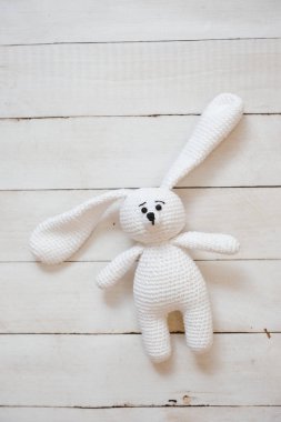 Amigurumi oyuncak. Tavşan