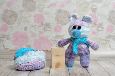 Amigurumi örgü tekniği teddybear oyuncak örme