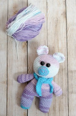 Amigurumi örgü tekniği teddybear oyuncak örme