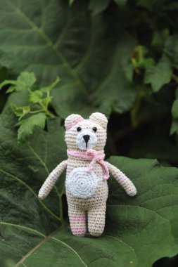 Amigurumi örgü tekniği teddybear oyuncak örme