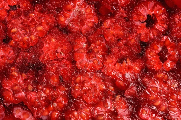 ताजा जमे हुए रास्पबेरी — स्टॉक फ़ोटो, इमेज