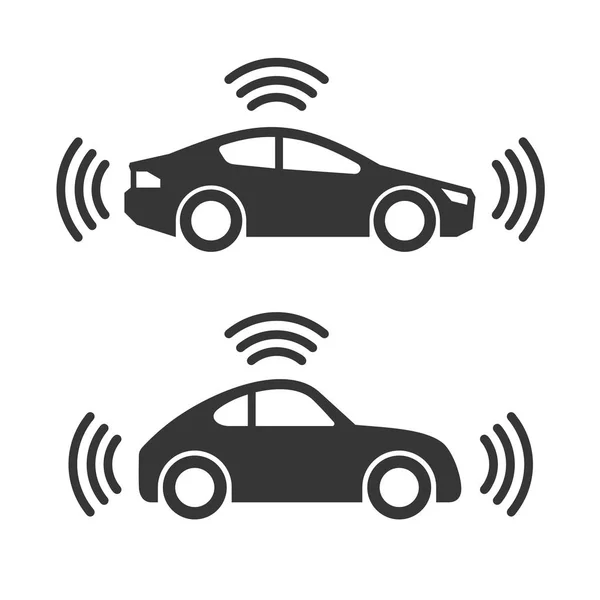 Αυτοκίνητο Smart Ορισμόςεικονιδίου — Διανυσματικό Αρχείο