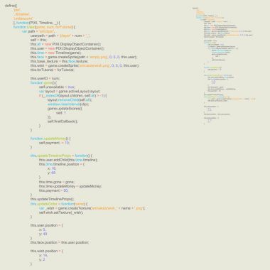 Program kodu listeleme, programlama arka plan. Vektör