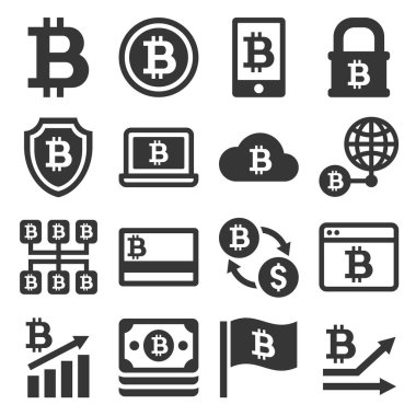Bitcoin simgeleri ayarlandı