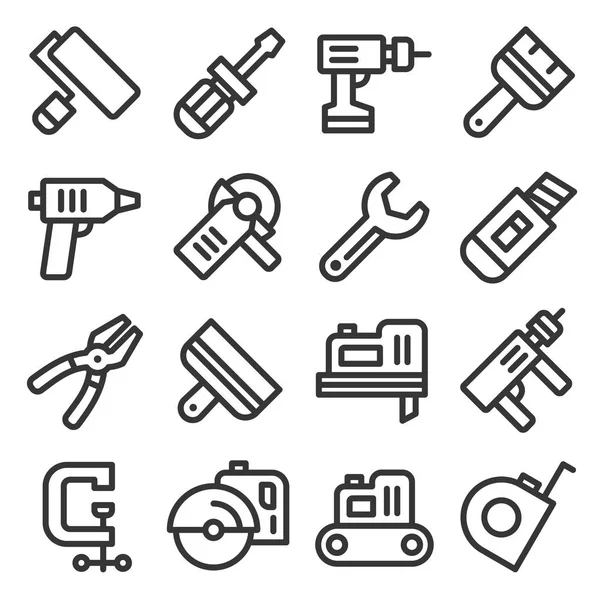 Araçlar simgeler kümesi. Vektör