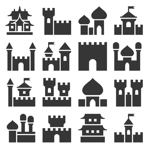 Замок Icon Set — стоковий вектор