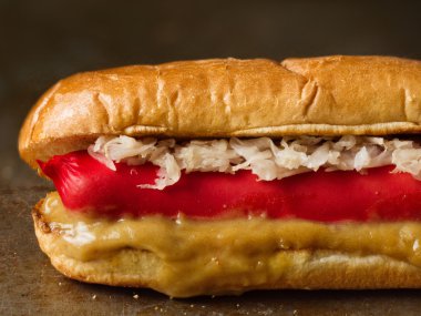 rustik Amerikan sosisli