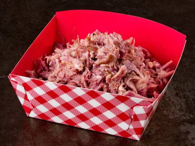 rustik Amerikan çekti domuz