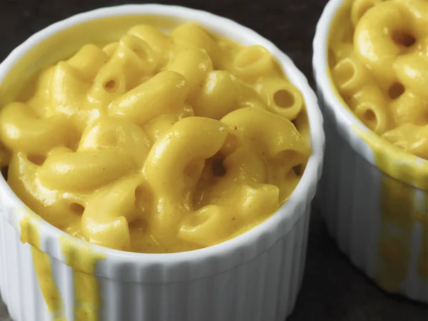 Rustieke Amerikaans Engels macaroni kaas — Stockfoto