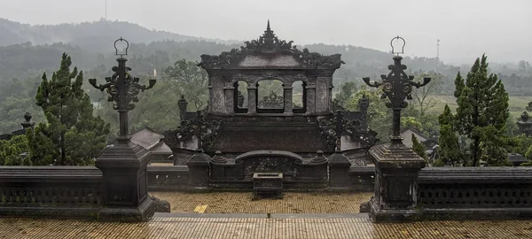 khai dinh tomb in hue vietnam