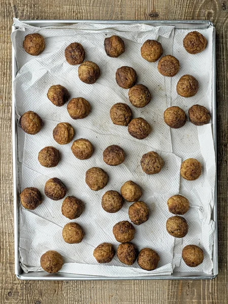 Boulette de viande frite italienne — Photo