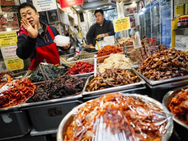 raditional kimchi sokak satıcısı
