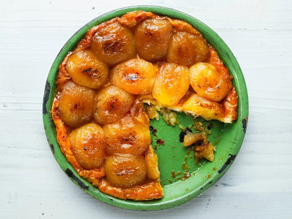 Ρουστίκ χρυσό μήλο tarte tatin — Φωτογραφία Αρχείου