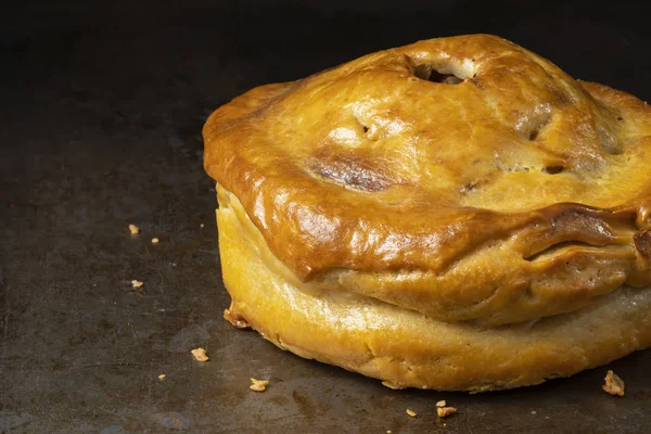 Englischer pork pie — Stockfoto