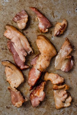 rustic fatty bacon 