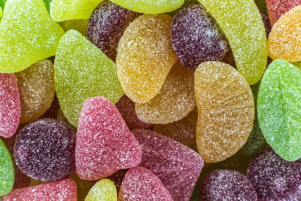 Сахар красочные конфеты мармеладки — стоковое фото