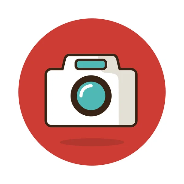 Фотокамера Векторна піктограма — стоковий вектор