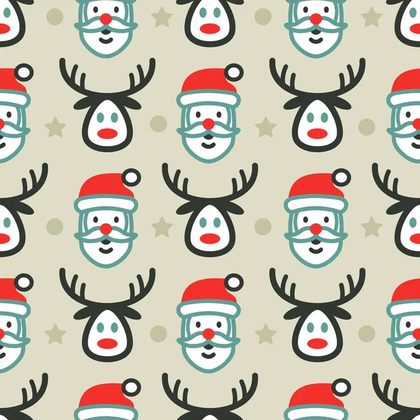 Christmas background pattern — Stock Vector