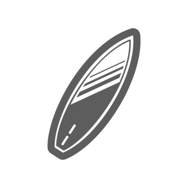 Sörf tahtası üstünde su kutsal kişilerin resmi. Yaz. Tatil