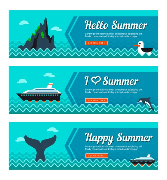 Seyahat ve tatil vektör afiş