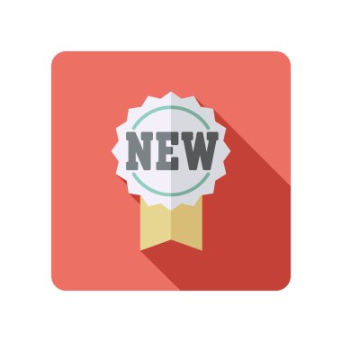 Yeni etiket ve kurdele simgesi