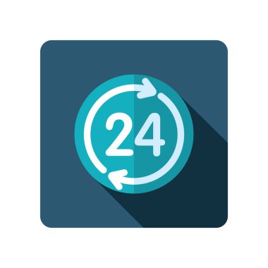 24 saat simgesi