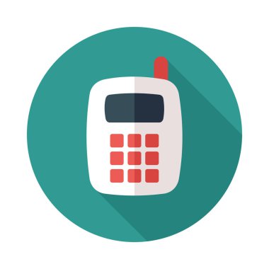 Hareket eden telefon simgesi. Akıllı telefon