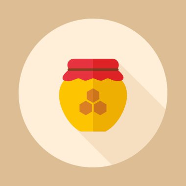 Tatlım vektör simgesi ile jar