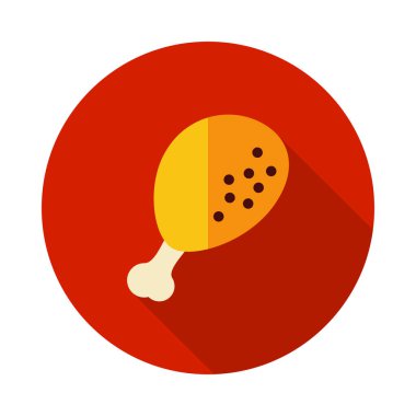 Tavuk budu vektör simgesi